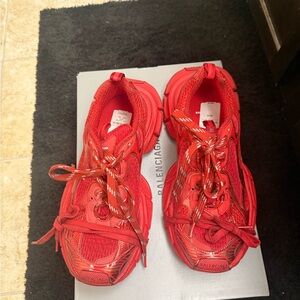 Balenciaga Red Men's Sneakers